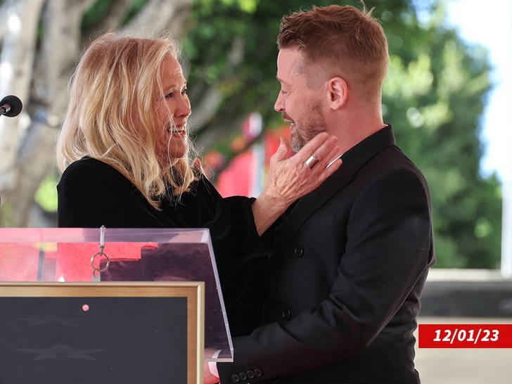 macaulay culkin and catherine o'hara getty