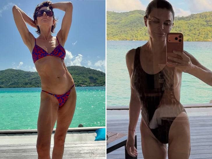 Lisa Rinna Tropical Vacay Thirst Traps