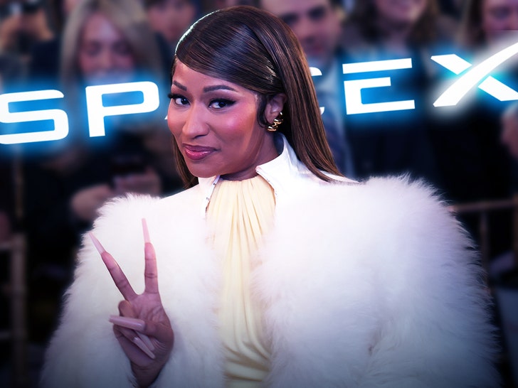 nicki minaj space x getty 1