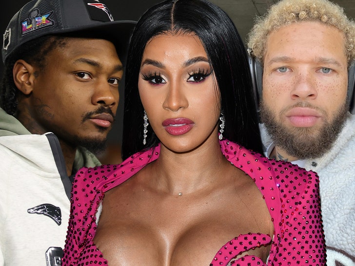 stefon diggs Chris Griffith cardi b getty comp