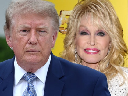 donald trump dolly parton getty comp