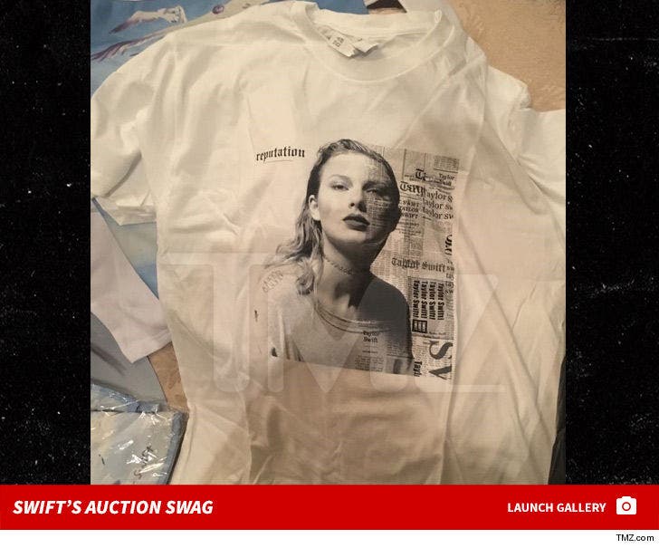 Taylor Swift's Auction Swag