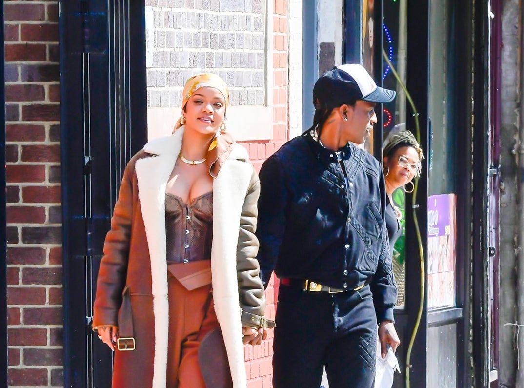 rihanna asap rocky together 2 photos 6