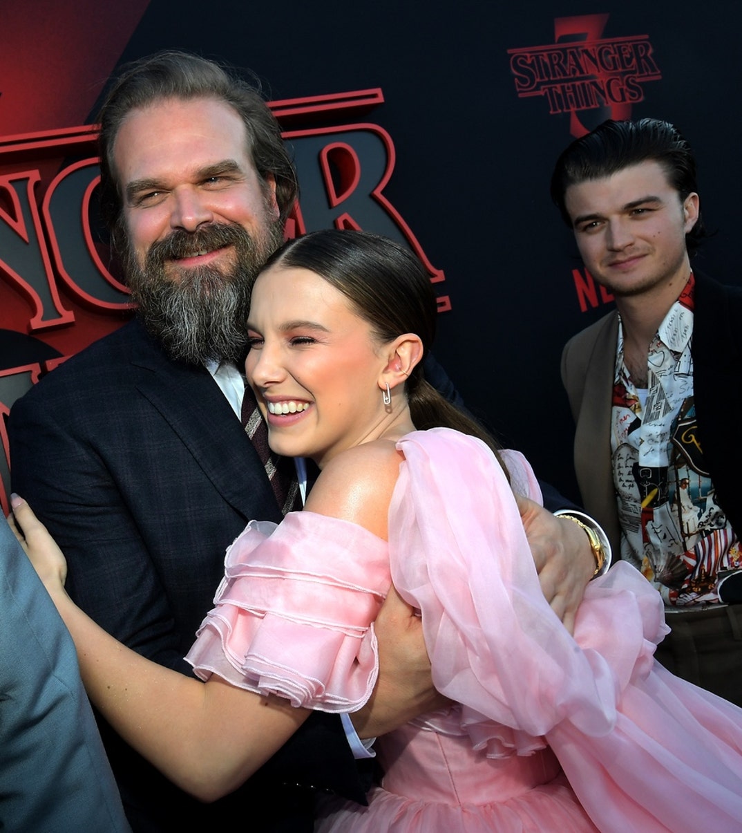 Millie Bobby Brown David Harbour Through The Years 4