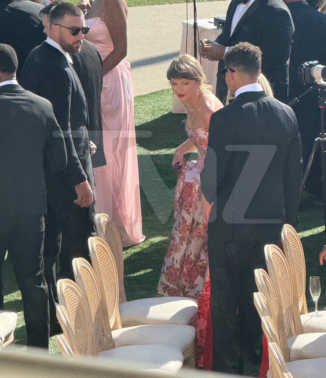 Taylor Swift Travis Kelce Juju Smith Wedding 15