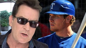 Charlie Sheen -- Josh Hamilton Doesn't Need AA ... Have a Drink, Hit Bombs