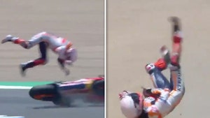 MotoGP Champ Marc Marquez Snaps Arm In Horrific Crash, Terrifying Video