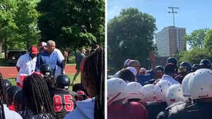 Barack Obama Surprises Chicago Youth Football Team, Gives Pump-Up Speech!