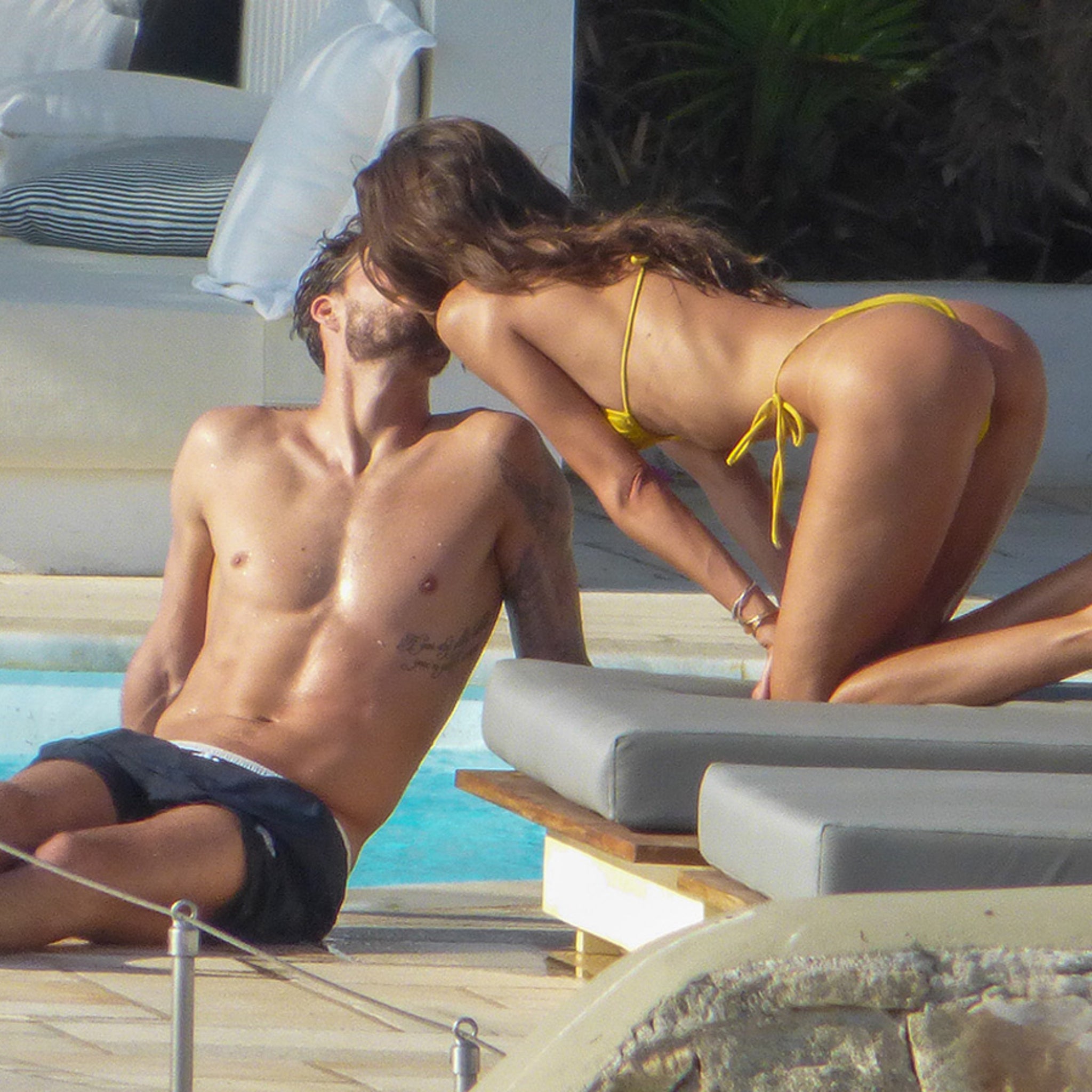 Model Izabel Goulart In Thongd Out Makeout Sesh with Soccer Star Fiance