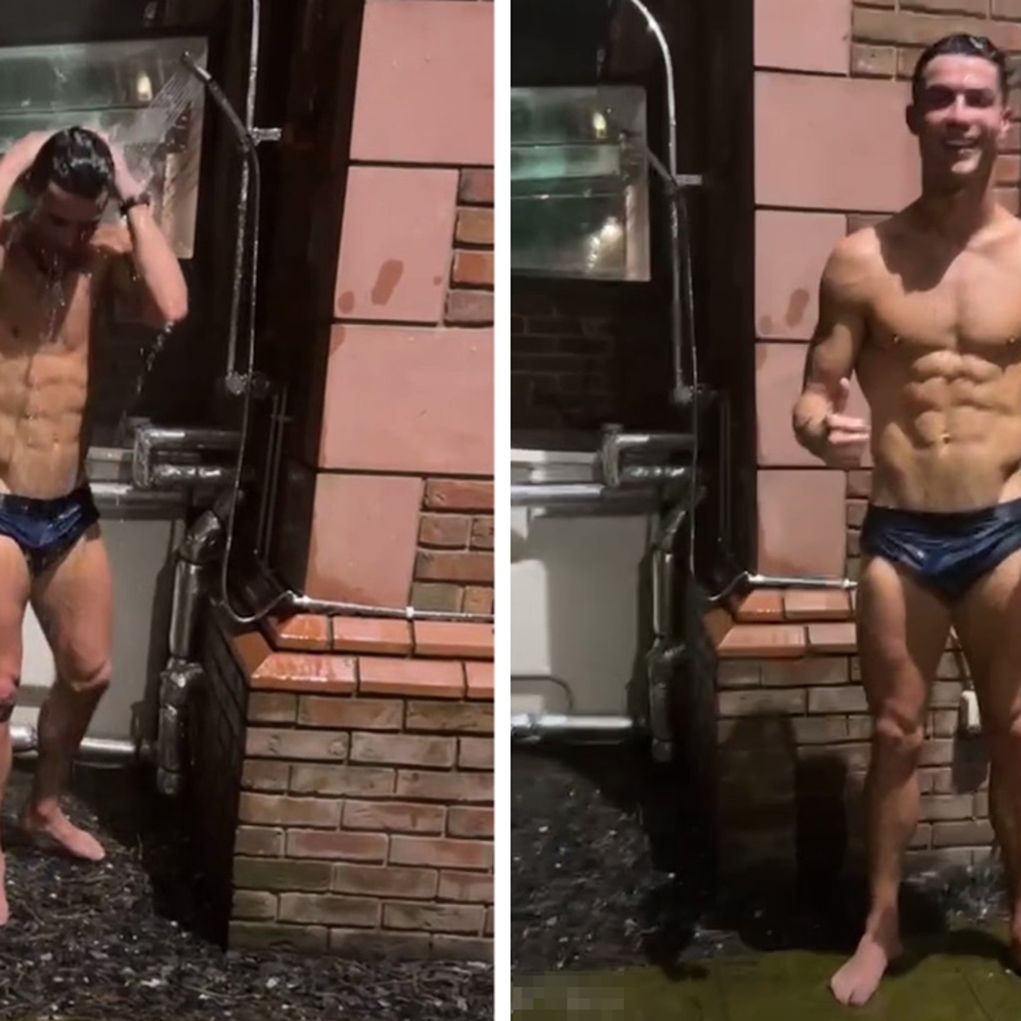 Cristiano Ronaldo Takes Shower On IG Live, 670,000 People Tune In