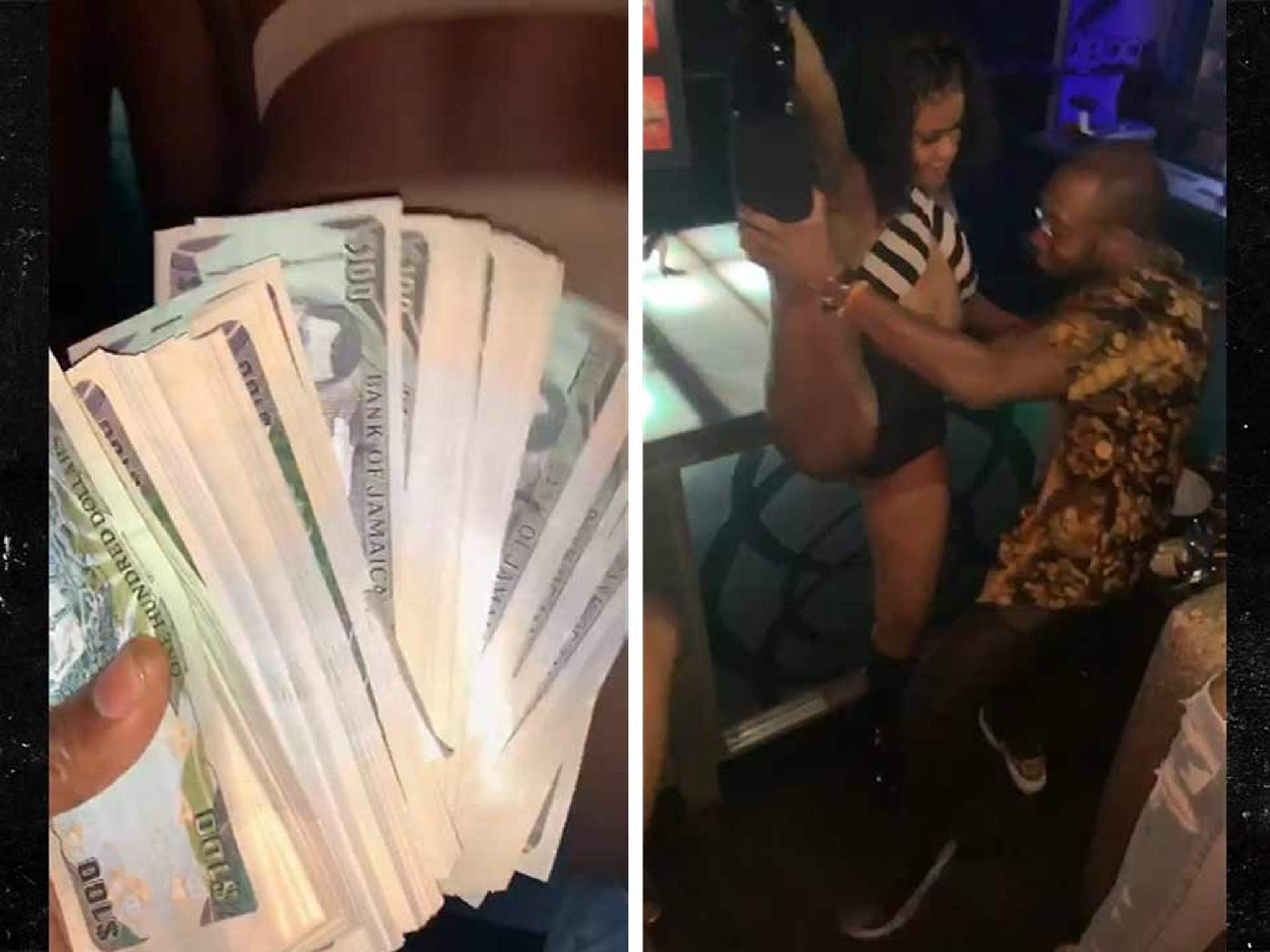 Meek Mill Parties With Strippers in Jamaica