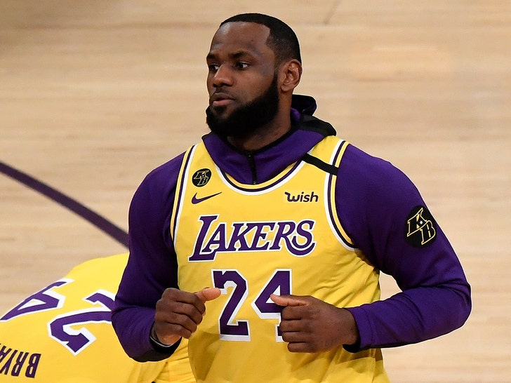 LeBron James Wears Kobe Bryant Tribute Jersey to Lakers Playoff Game