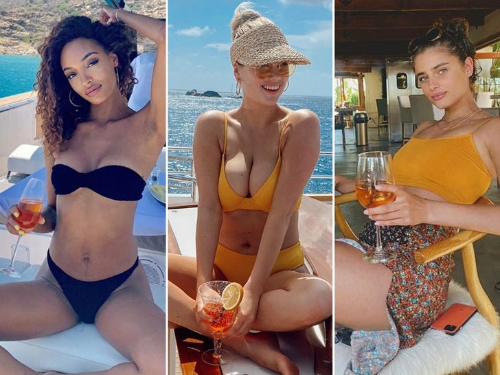 Celebs Sippin’ Summer Spritzers -- Aperol The Rage!