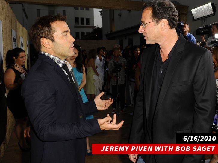 Jeremy Piven with Bob Saget