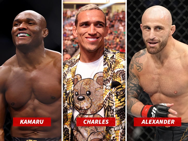 Kamaru Usman Charles Oliveira Alex Volkanovski