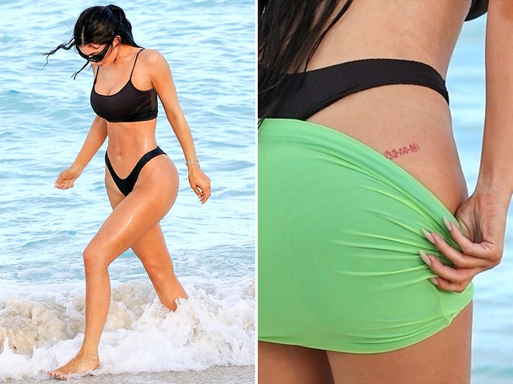 Kylie Jenner Flaunts Bod In Turks and Caicos