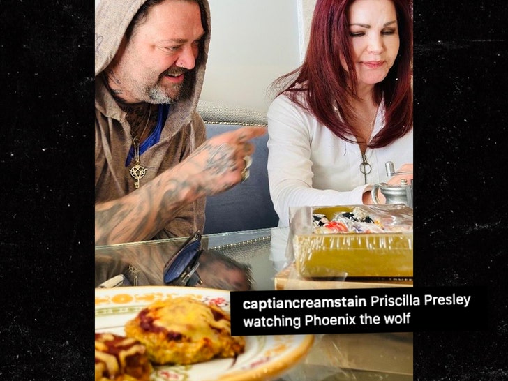 Priscilla Presley sort avec Bam Margera