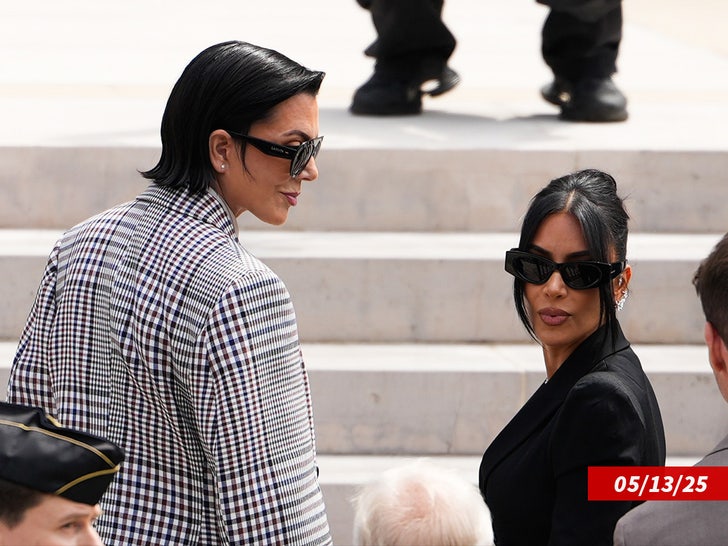 Kim Kadeshian Chris Jenner Paris Court Sube Sube