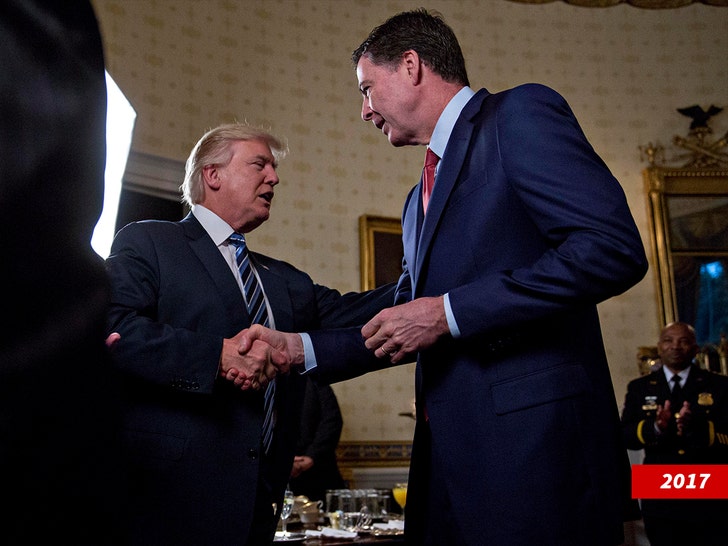 James Comy e Donald Trump 2017 Getty 1