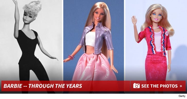 Barbie -- Through The Years