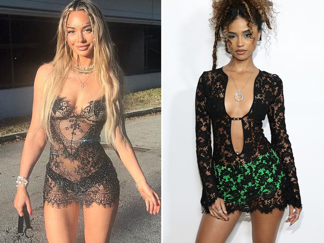 Corinne Olympios vs. Tyla -- Black Lace Ladies Edition