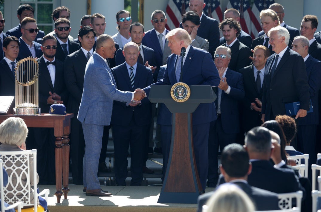 Dodgers At The White House 2