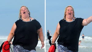 Mama June Hits the Beach -- I'm Just Like Pam Anderson!!!
