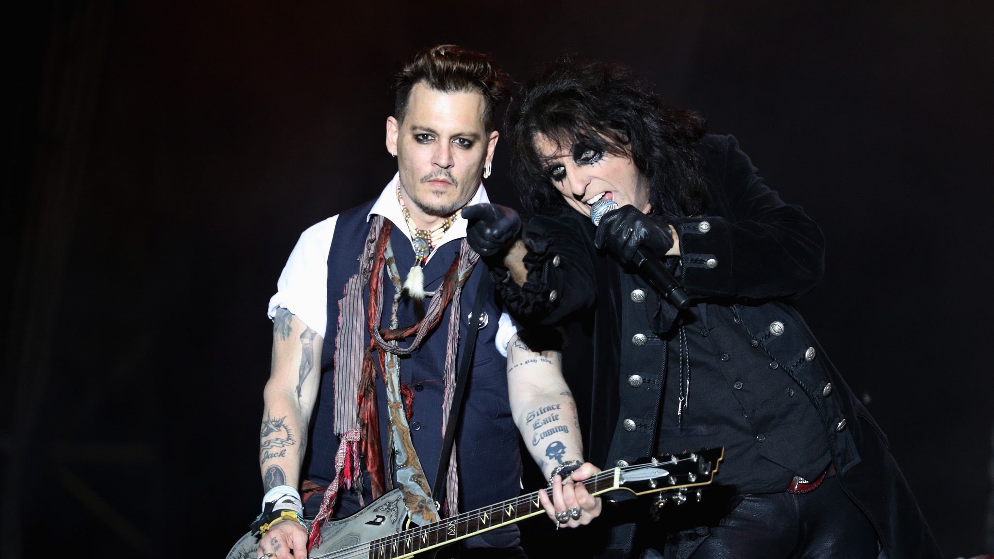 Johnny Depp's Vampires Rocking Out