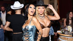 Asa Akira And Kazumi In Cowboy Clothes