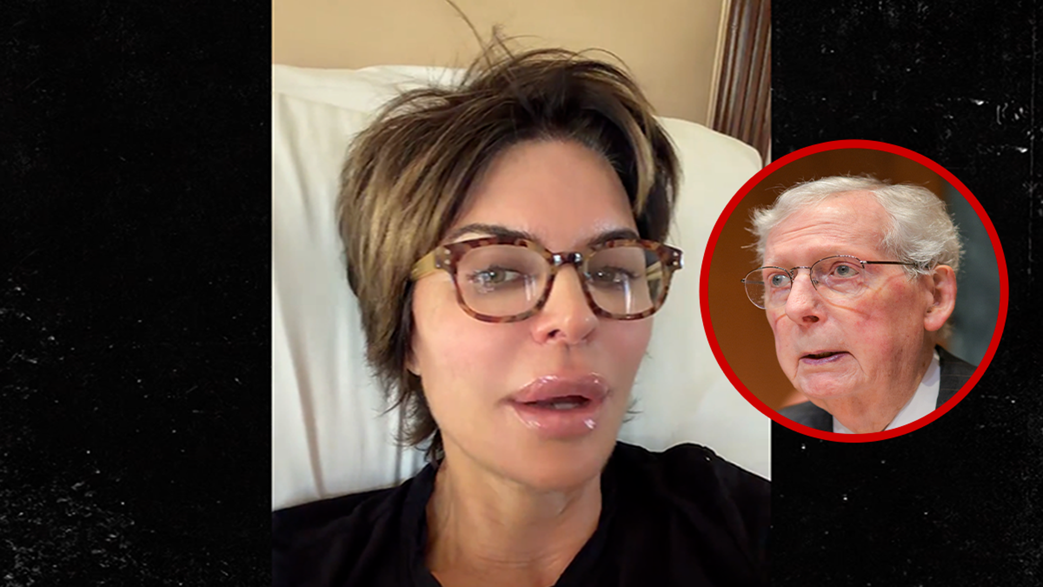 Lisa Rinna SPITS Fire at Mitch McConnell in Wild Claim!