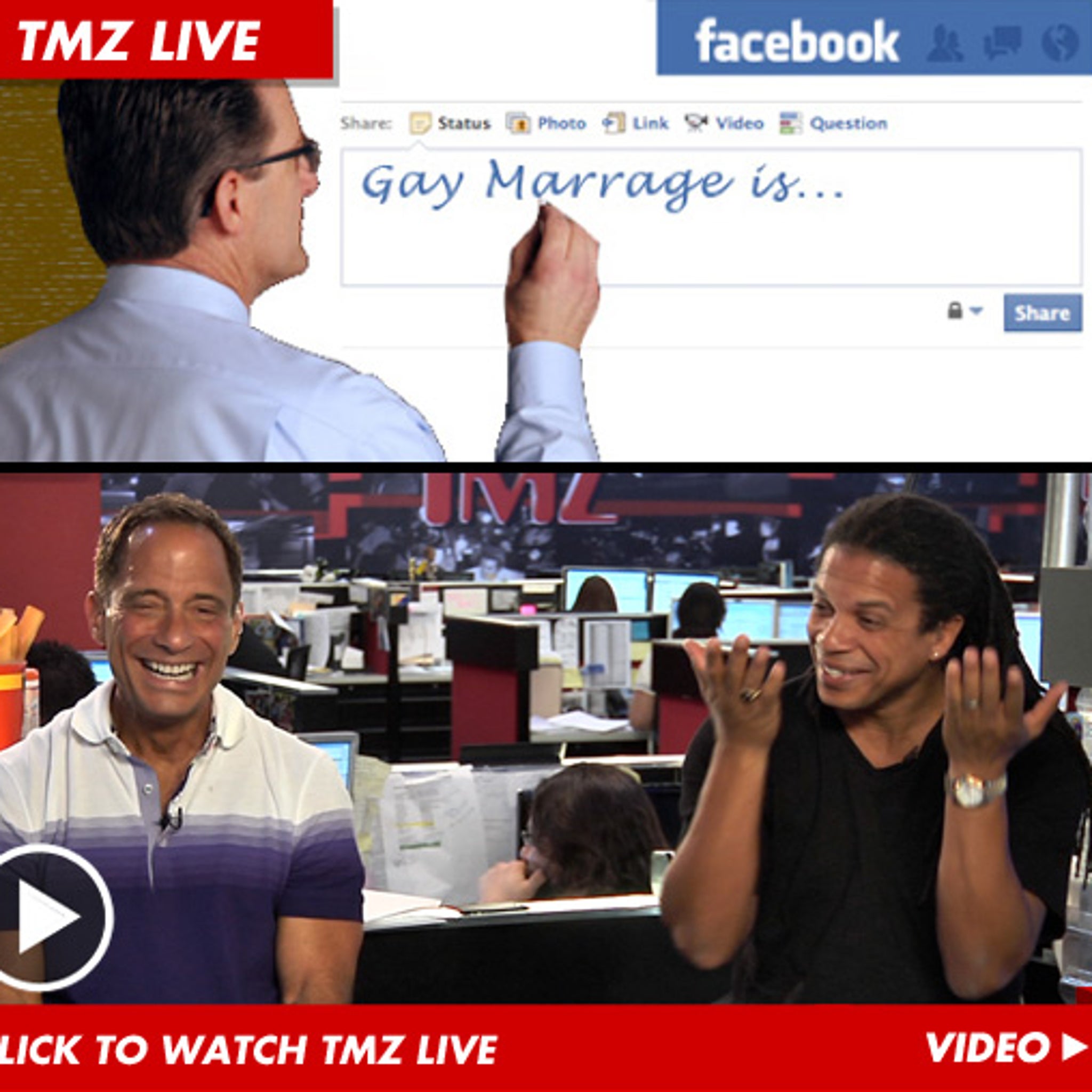 TMZ Live: Gay Bashing Teacher -- The Right to Free Speech?