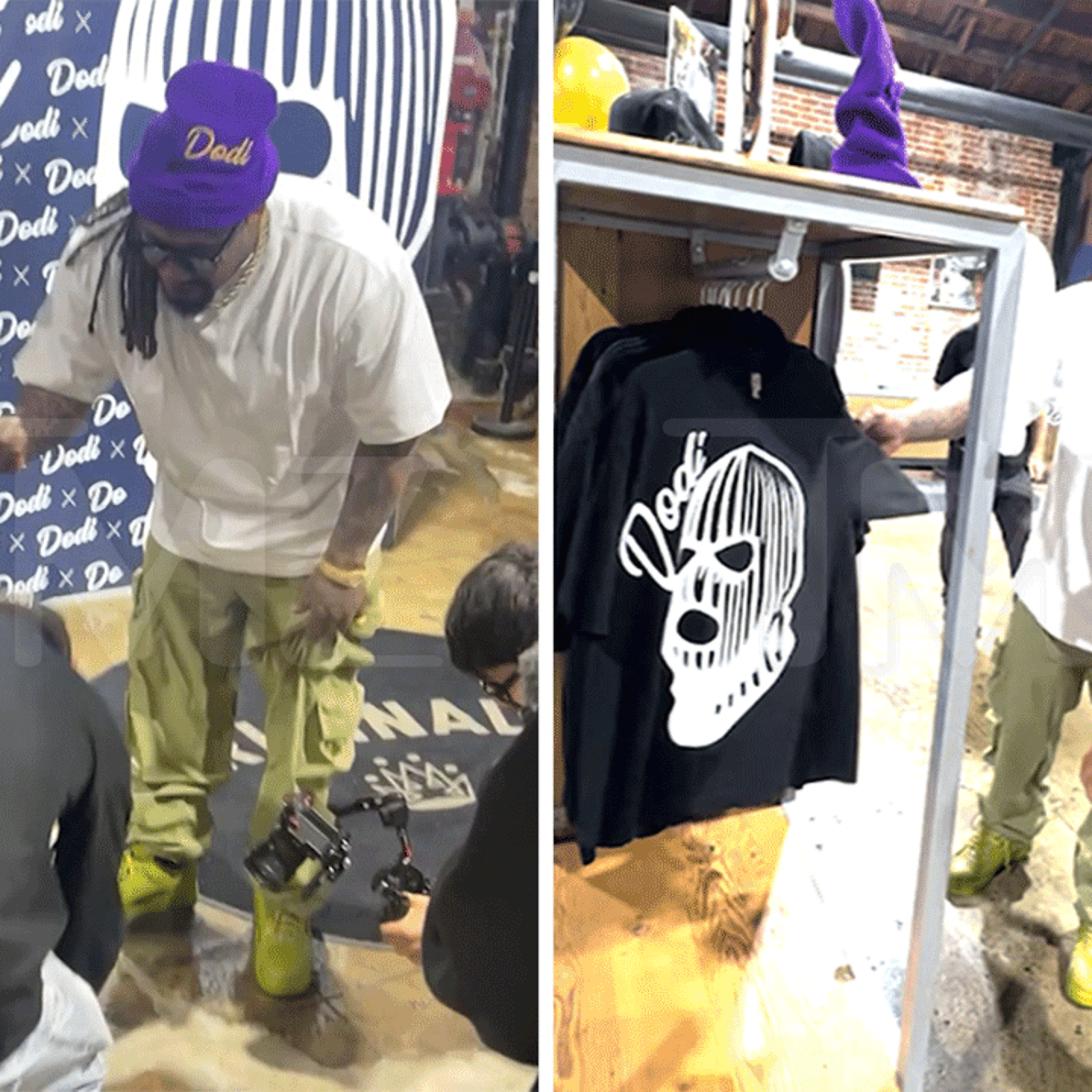 Marshawn Lynch Shoots Dice With Fans At Dodi x Originals Cannabis