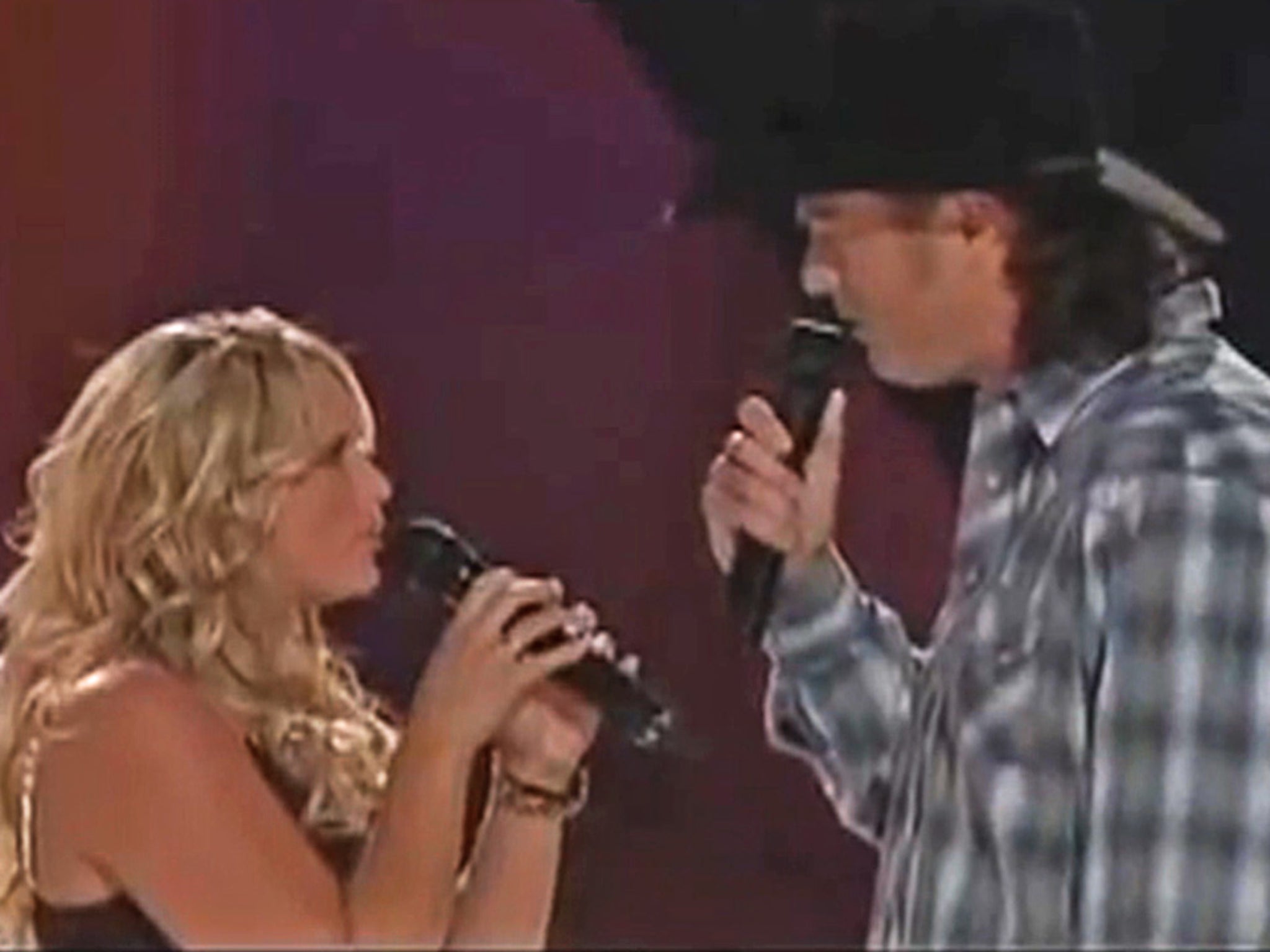 Blake Shelton and Miranda Lambert --"You're the Reason God Made Oklahoma."