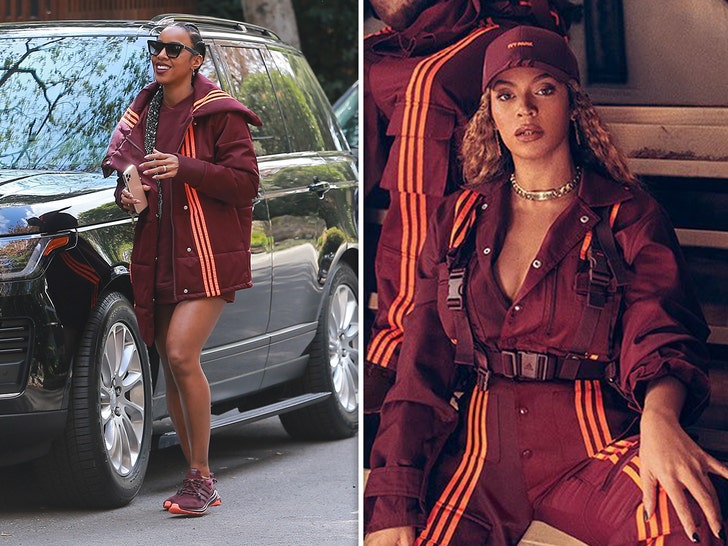 beyonce adidas outfit