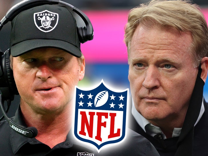 1112-jon gruden sues roger goodell nfl getty