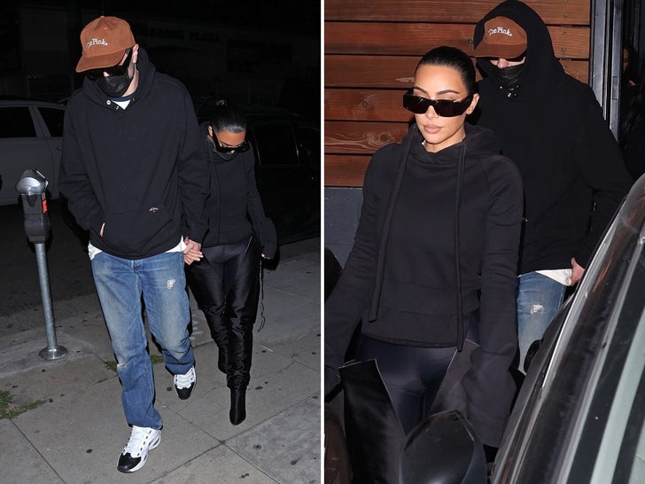 Kim Kardashian and Pete Davidson Have Date Night at Escape Room