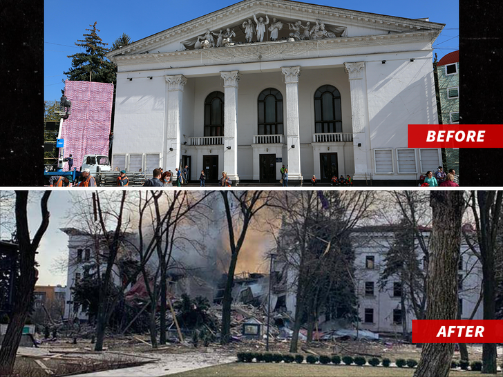 ukraine mariupol theater alamy 