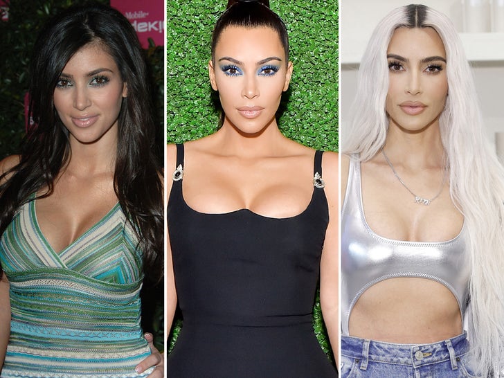 Kim Kardashian Through The Years
