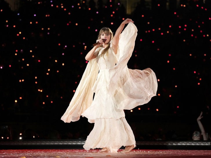 Taylor Swift Performs During 'The Eras Tour'