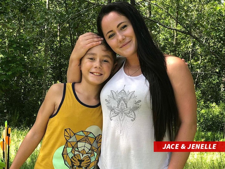 Jenelle Evans and jace