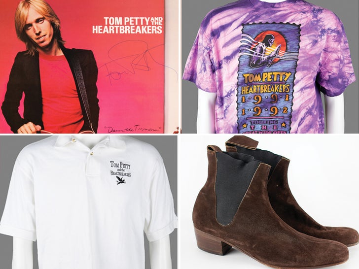 Tom Petty's Merch For Sale