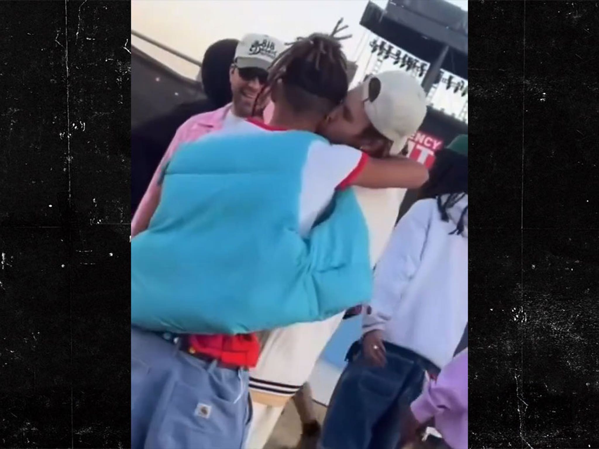 Justin Bieber and Jaden Smith Bro Out at Coachella, Share Kiss