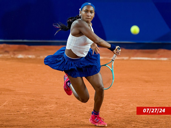 coco gauff competing olympics