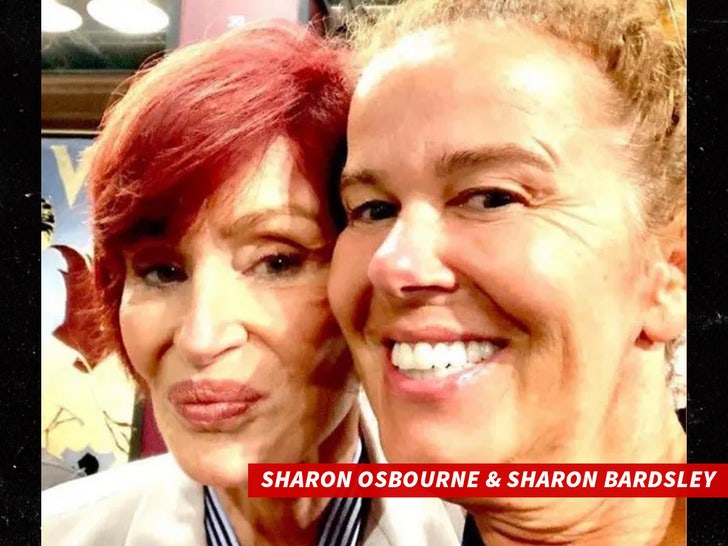 Sharon Osbourne and Sharon Bardsley