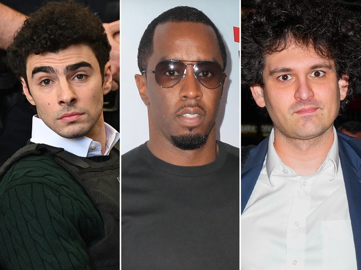Luigi Mangione P Diddy Sam Bankman smažený Getty Split sub 2