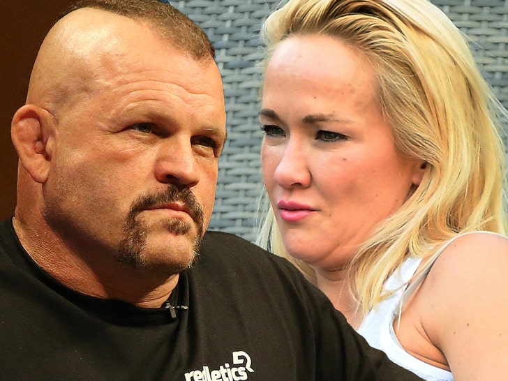Chuck Liddell heidi liddell getty
