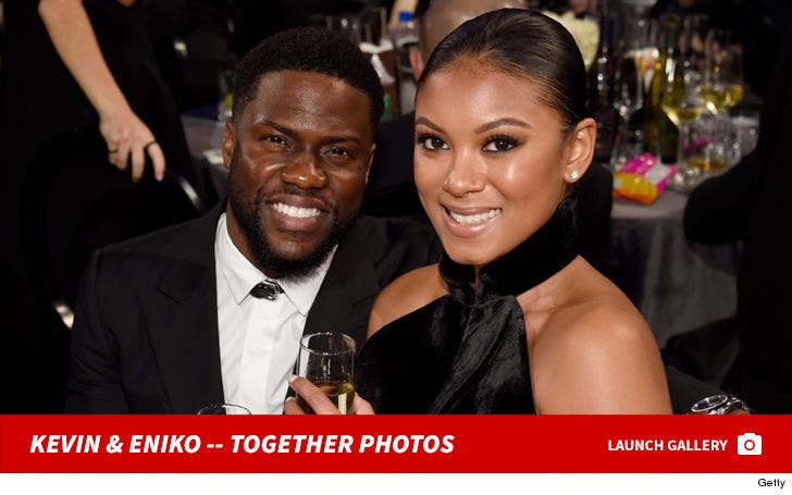 Kevin And Eniko Hart -- Together Photos