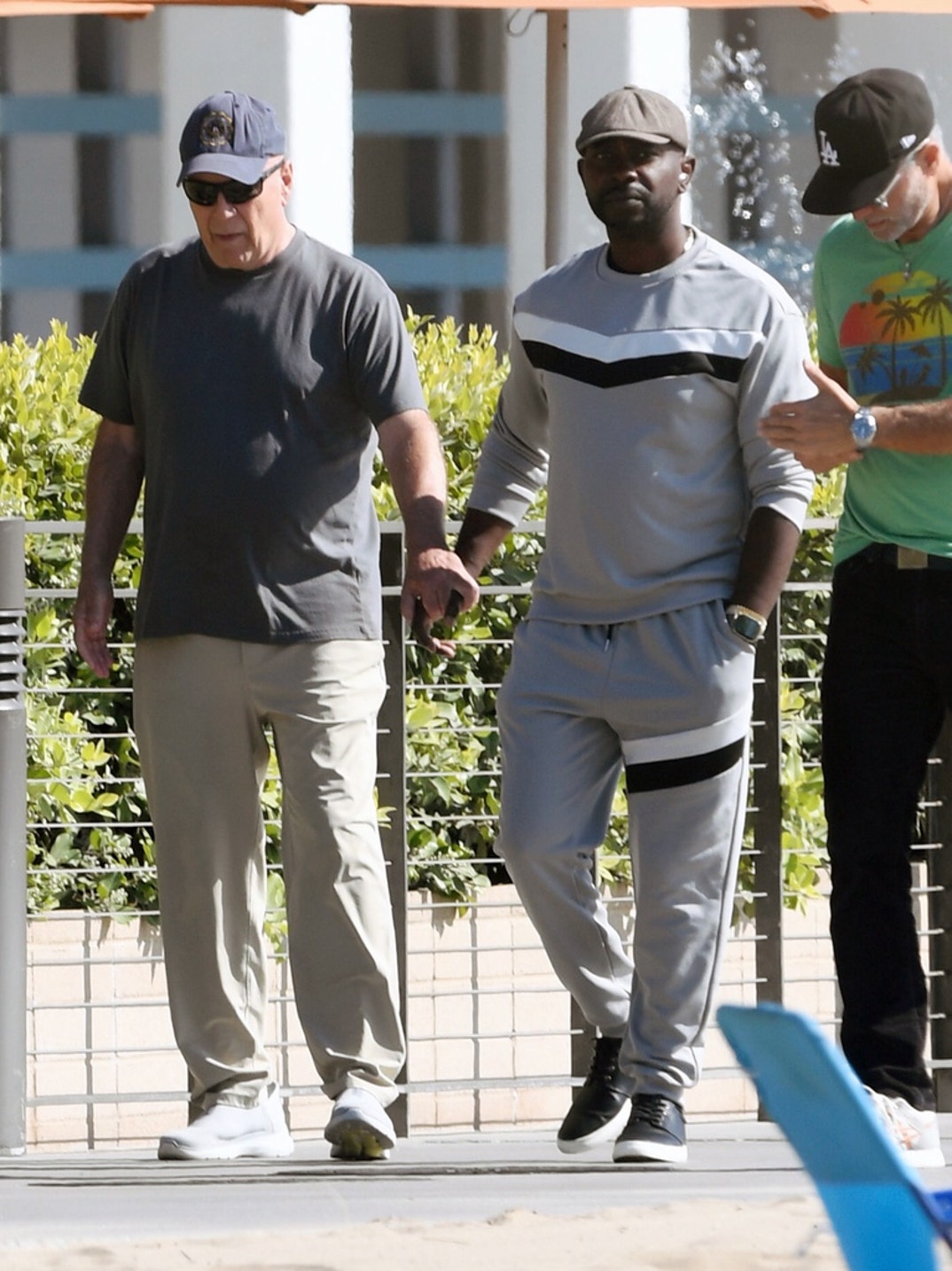 Bruce Willis Beach Walk 5