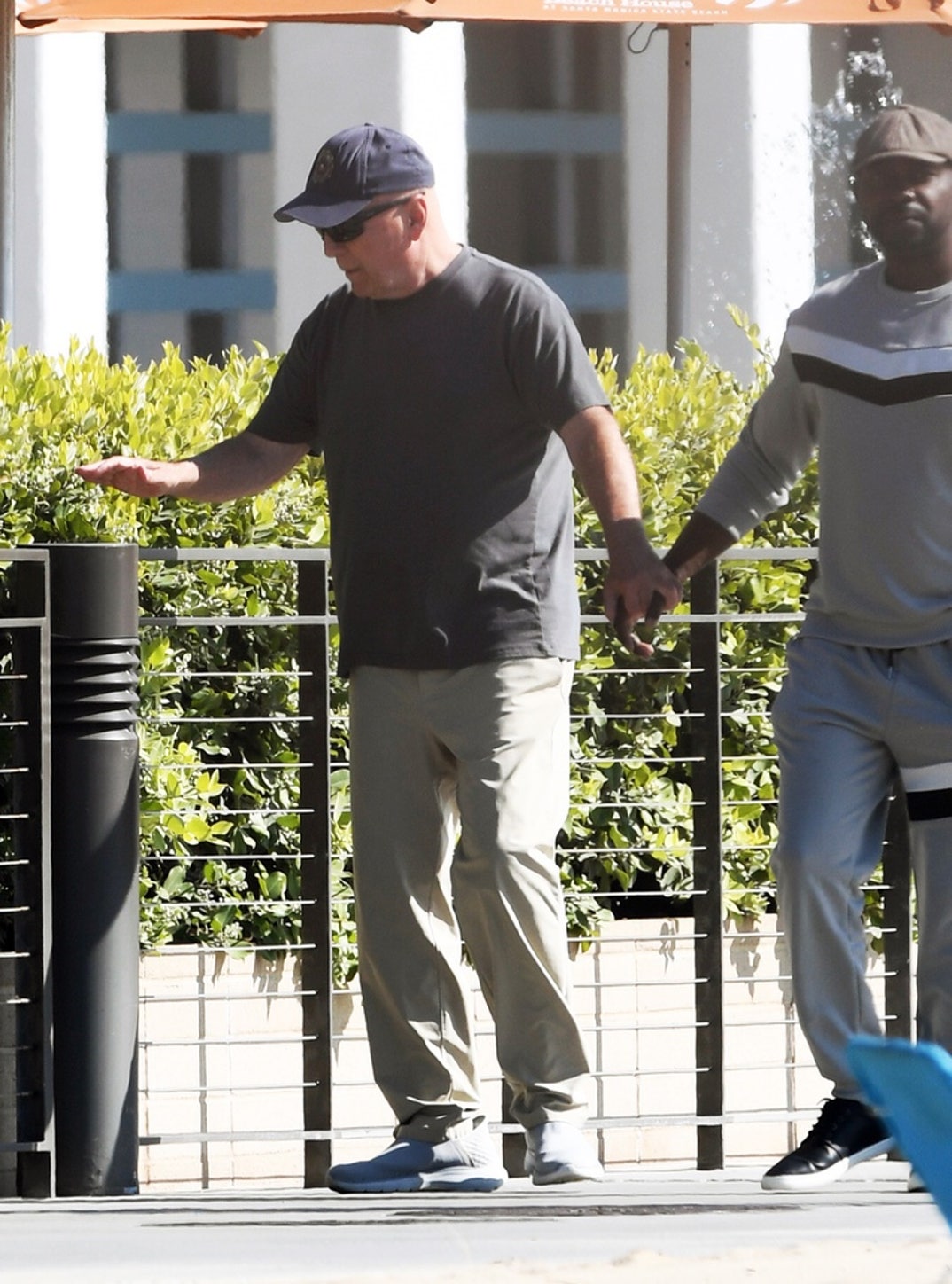 Bruce Willis Beach Walk 2