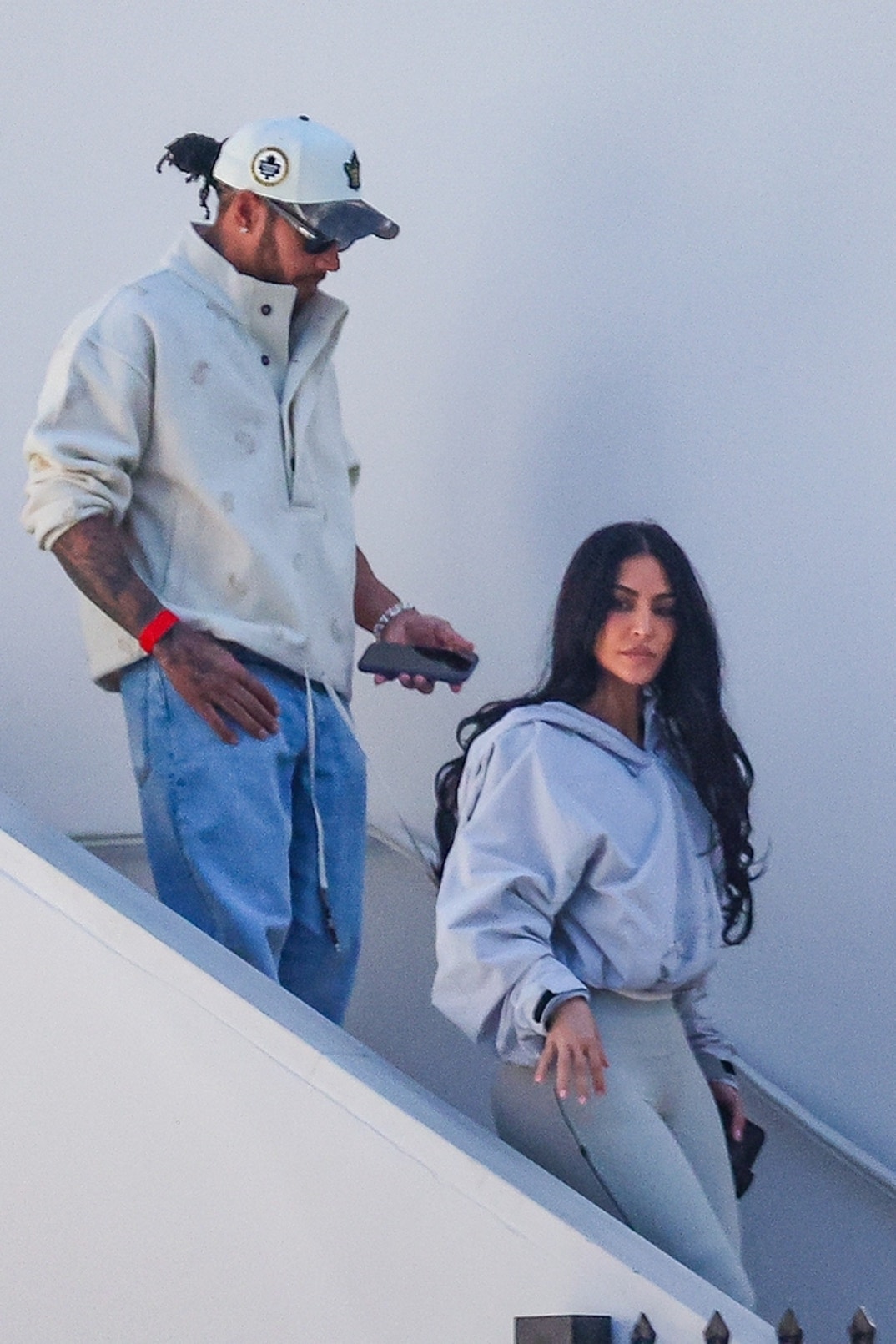 Kim Kardashian Lewis Hamilton Rugs  2